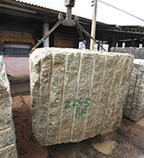 lifting a block of stone